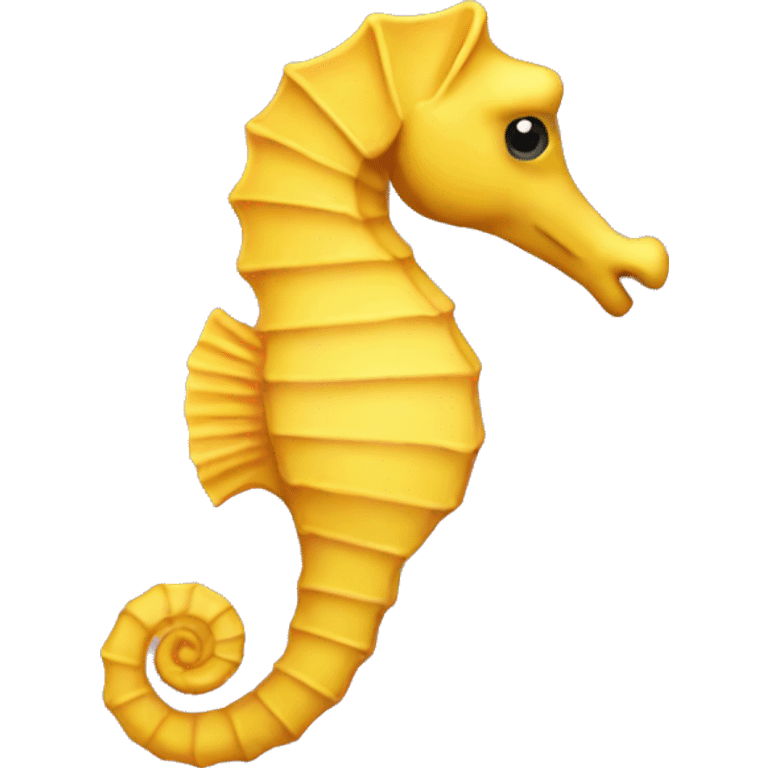 yellow seahorse emoji