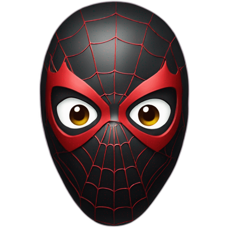  miles morales in mask emoji