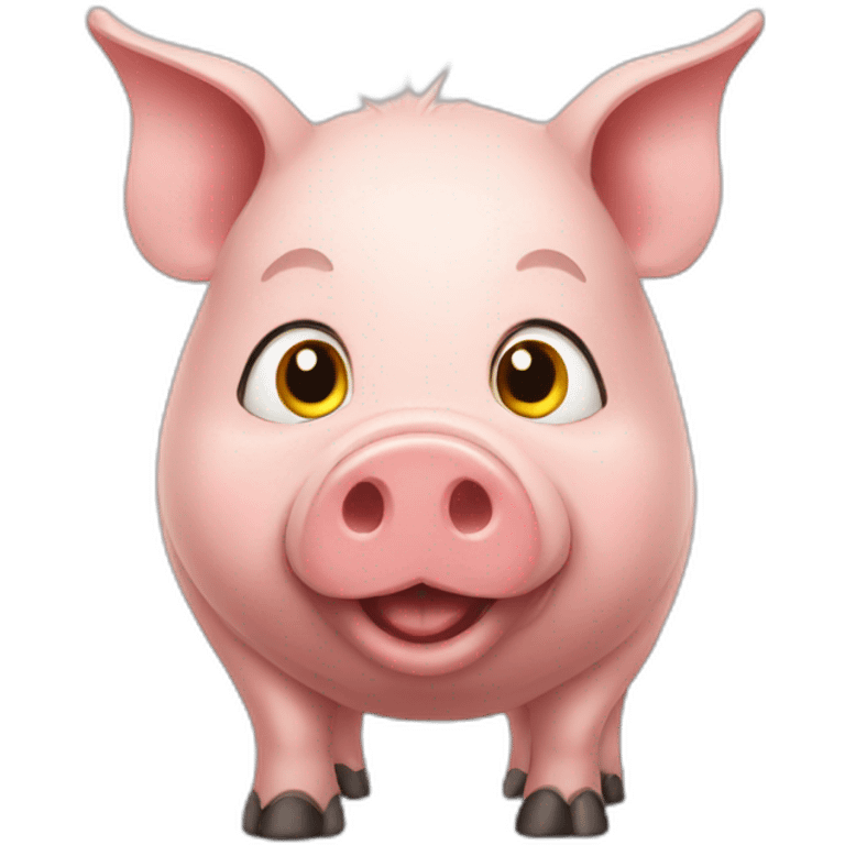 Pig in the Ukraine emoji