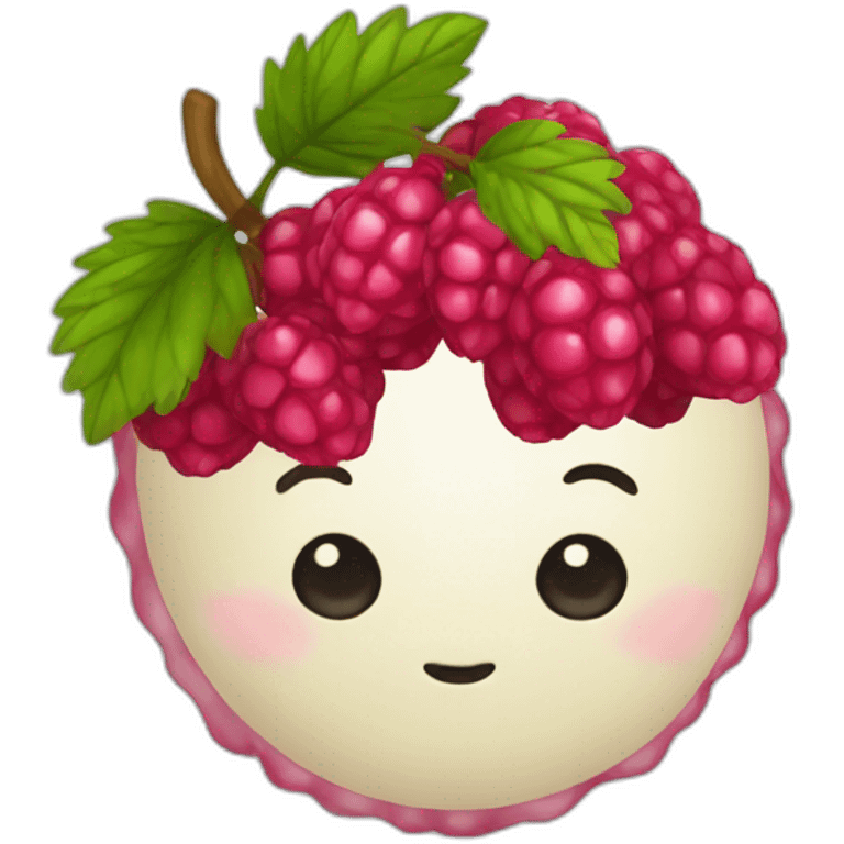 Fruit framboise  emoji