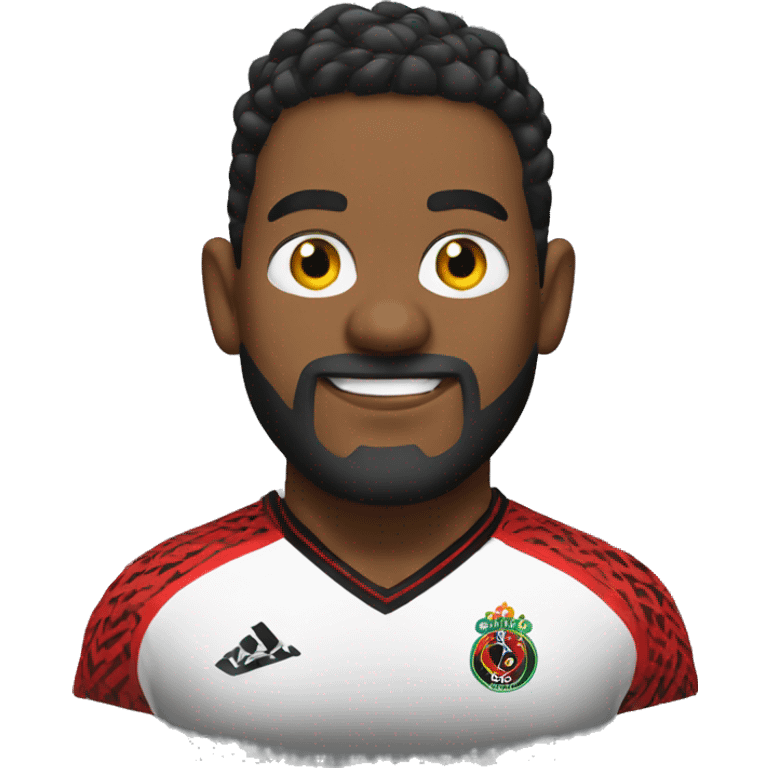 Símbolo do time do Flamengo emoji