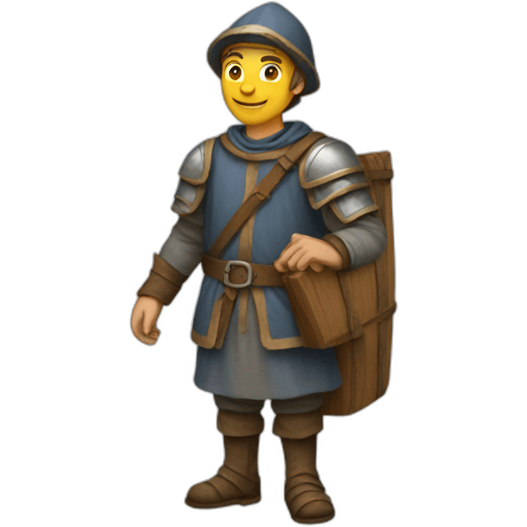 medieval courier emoji