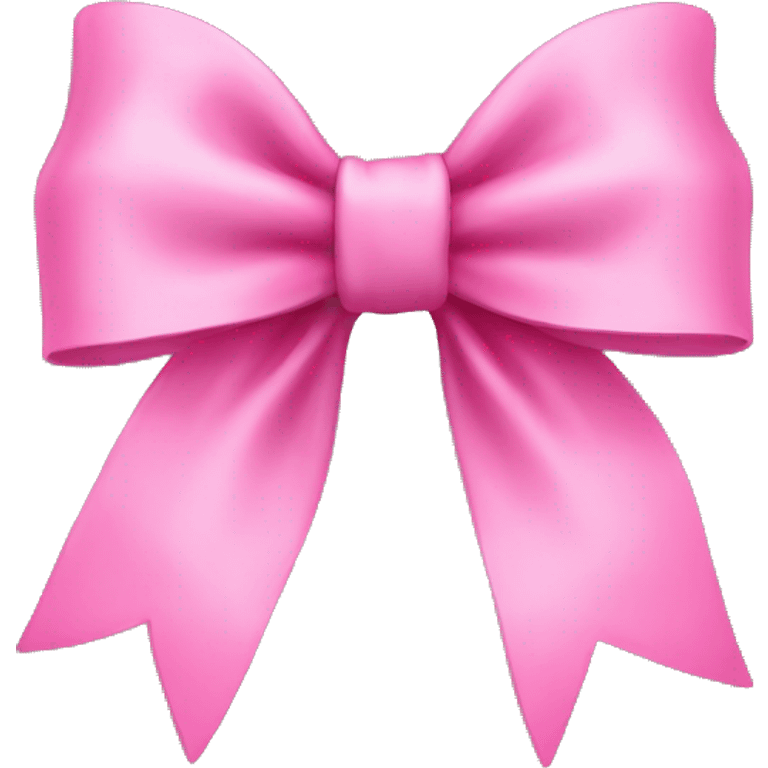 Pink bow emoji