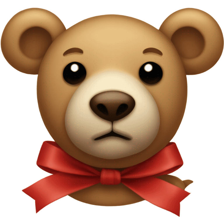 Teddy bear emoji