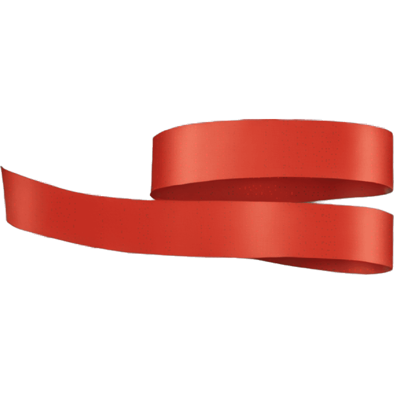 roll of red tape emoji