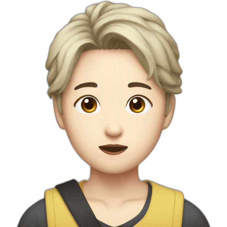 Huh Yunjin emoji