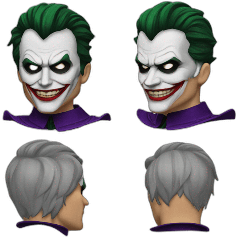 Batman joker emoji