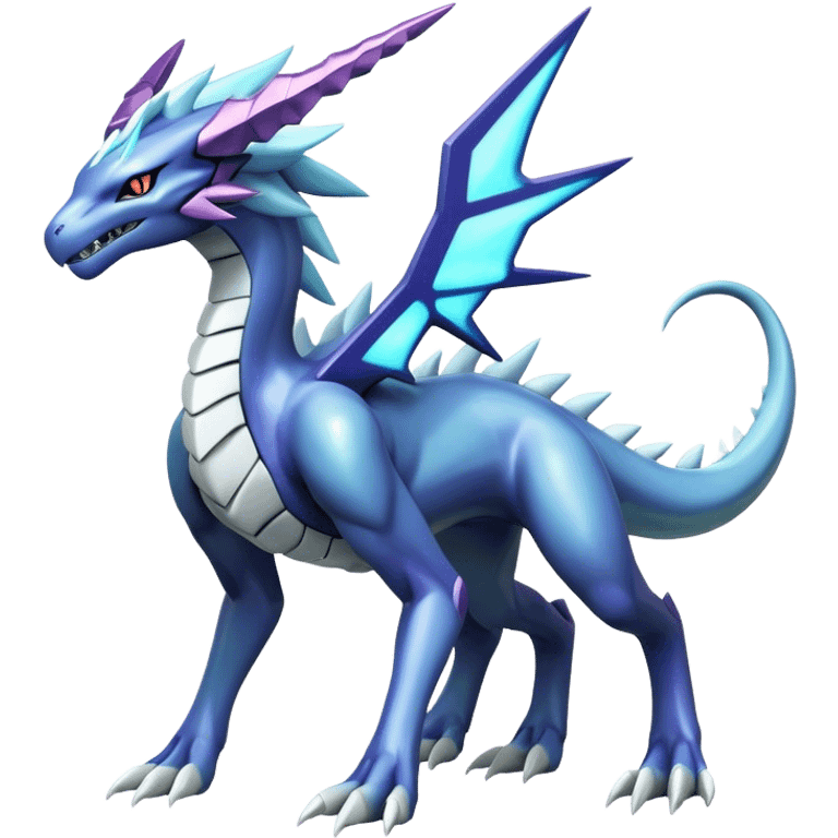  Cool Edgy Shiny Godly Ethereal Digimon-Suicune-Dialga-Kyurem-Reptile full body emoji