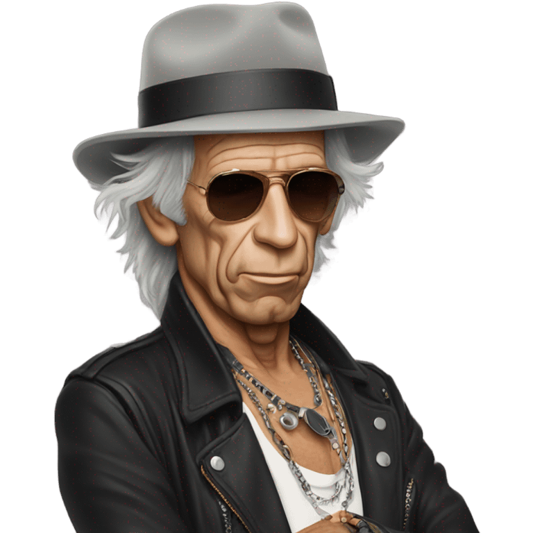 Keith Richards cool emoji