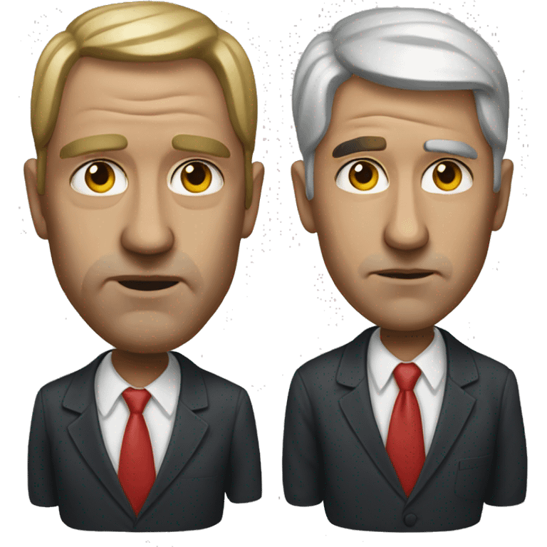 politic photorealistic serious emoji