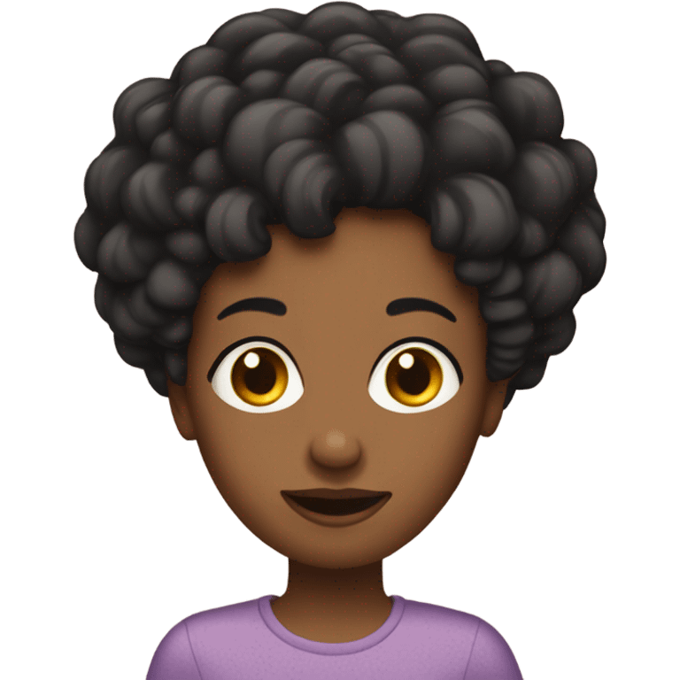 Single black mom of 2 daughters 1 son emoji