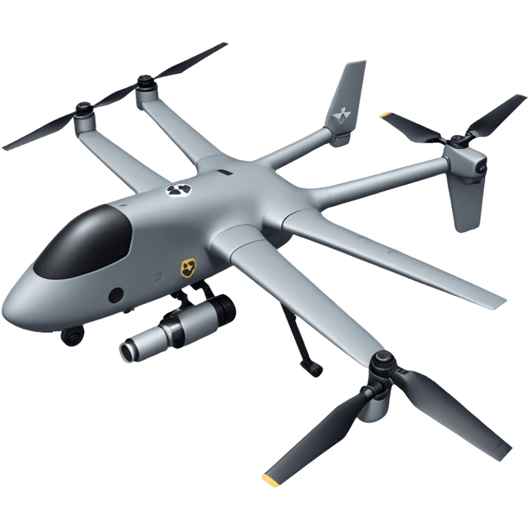 Military uav emoji