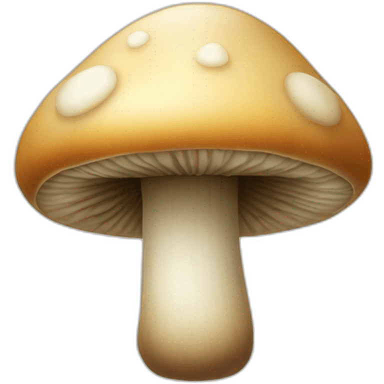 mushroom with human face emoji