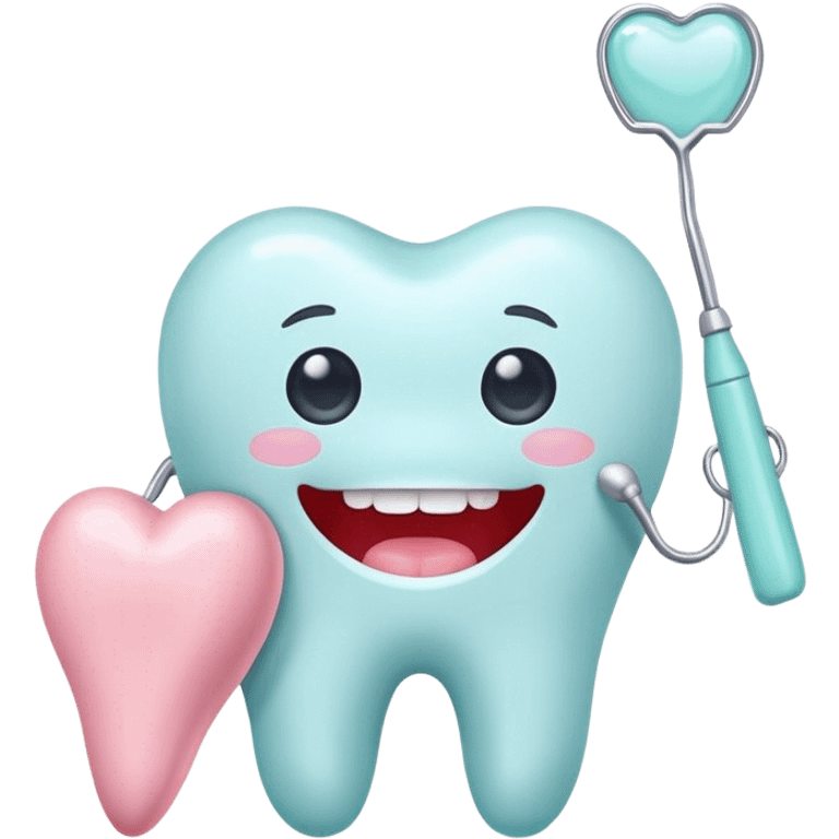 Dentist valentines emoji