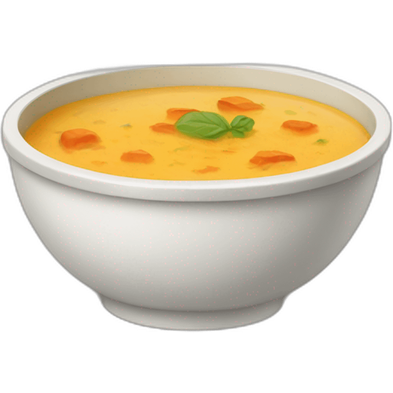 bowl of soup emoji