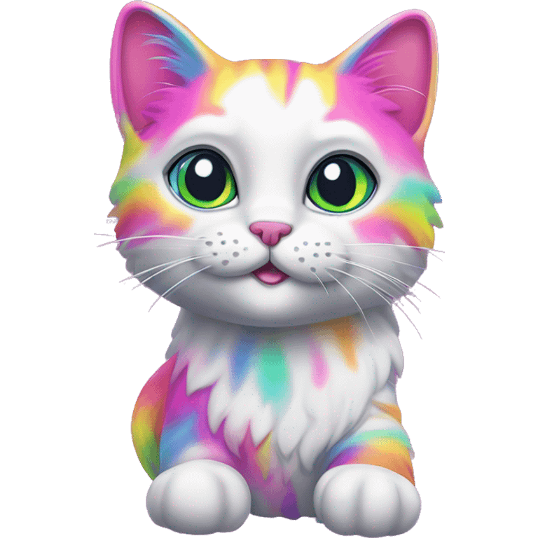 Lisa frank cat emoji