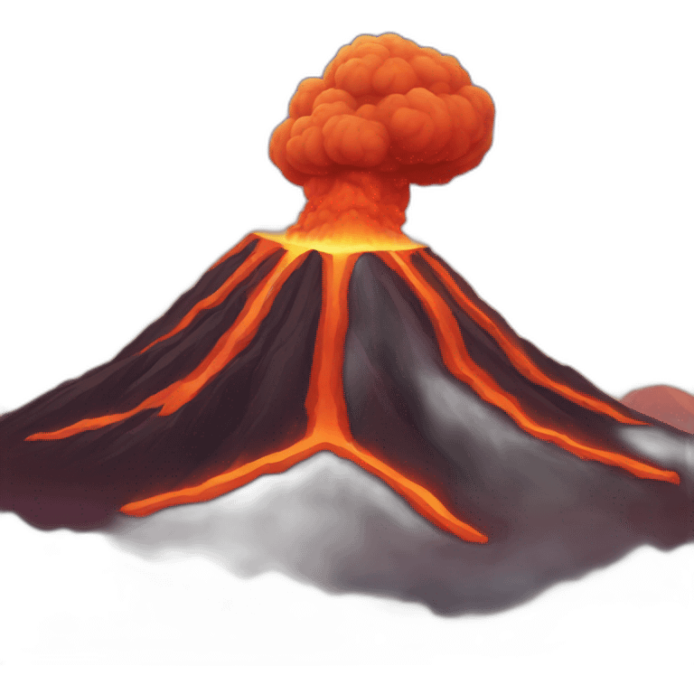 Volcano emoji