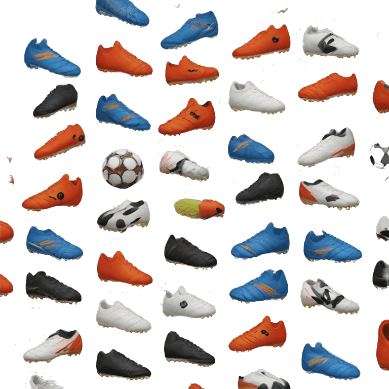 Soccer shoes emoji