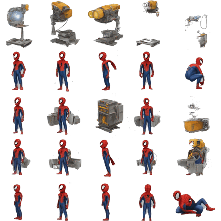 Spiderman ingenier sistem emoji