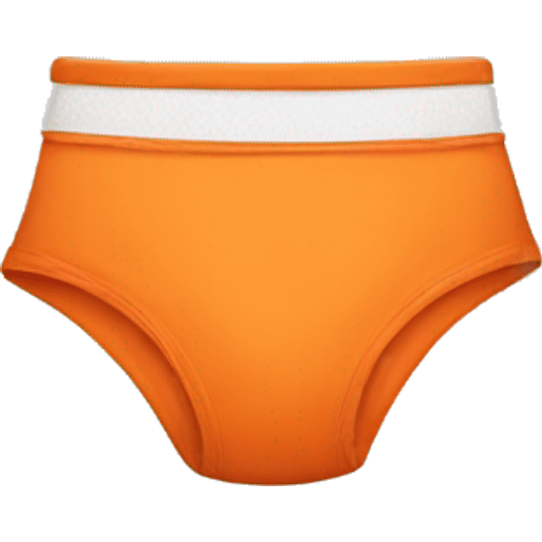 Orange underpants  emoji