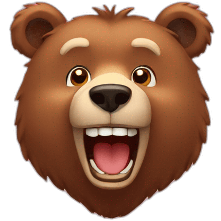 Bear happy birthday  emoji