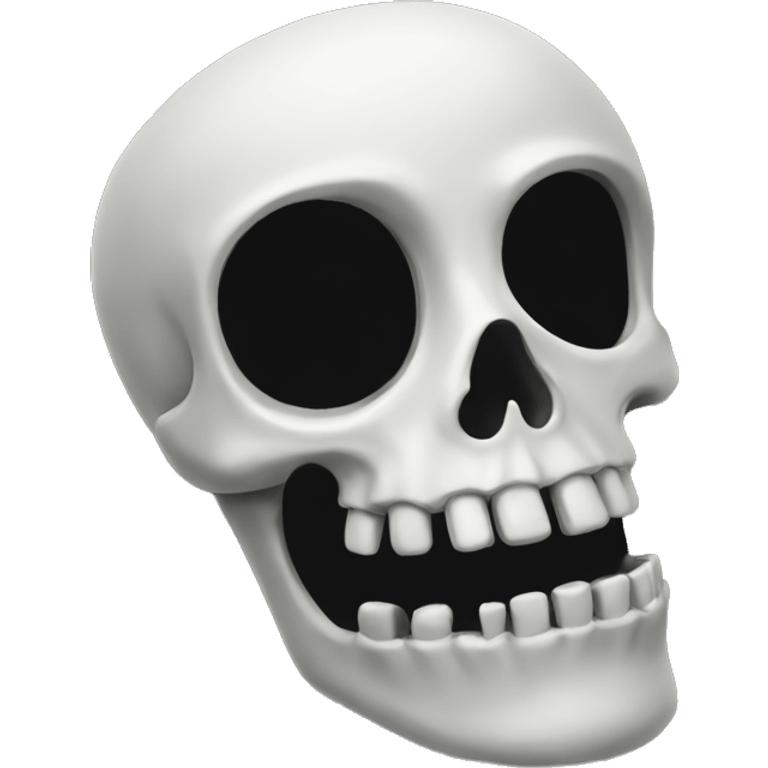 Aesthetic skelly  emoji