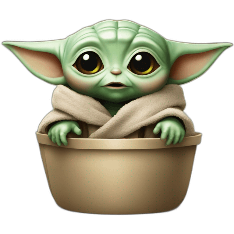 baby yoda at cinema emoji