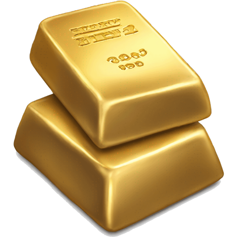 Gold bar emoji