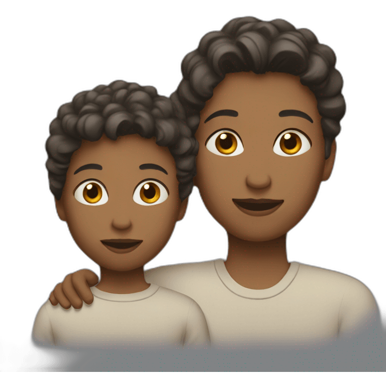 mother and son emoji