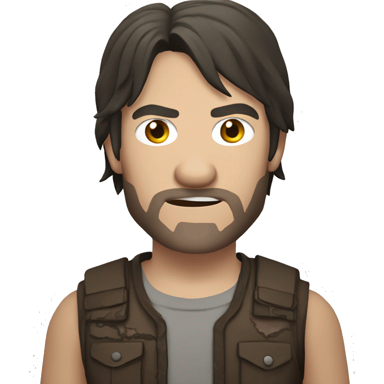 Daryl Dixon of the walking dead  emoji