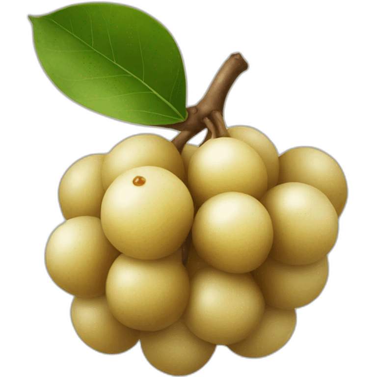 longan fruit emoji