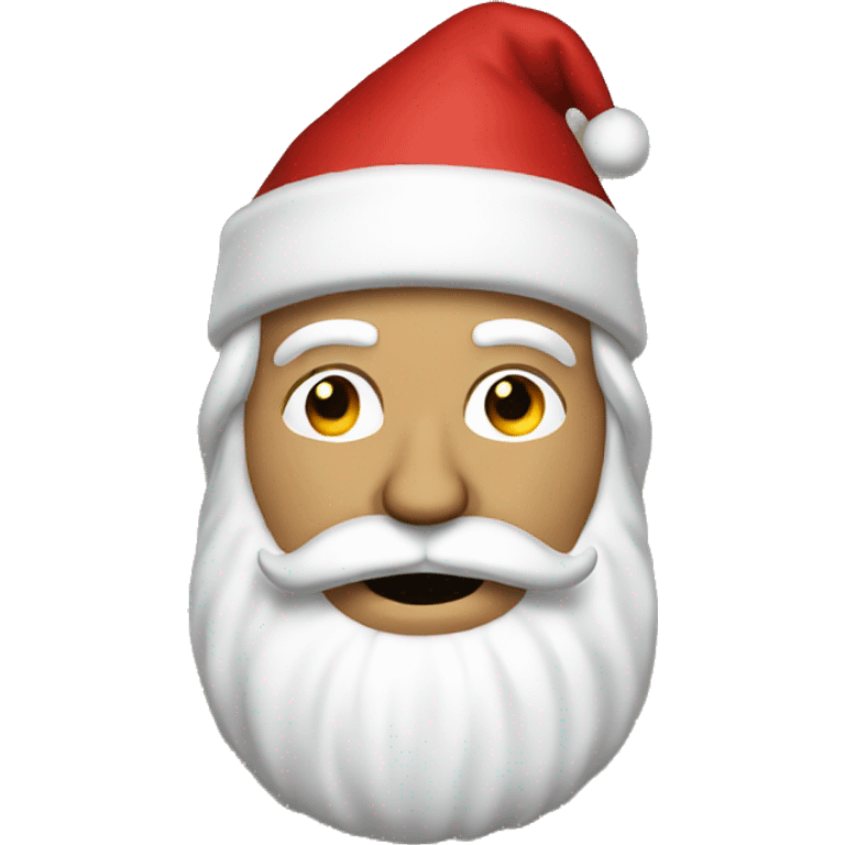 Santa with trump emoji