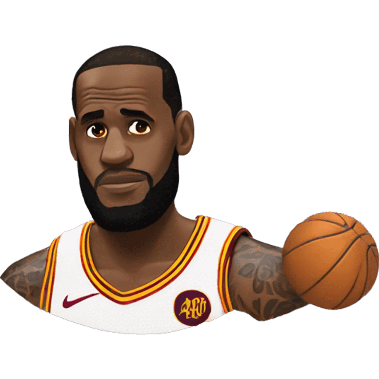 Lebron: aint that our ball emoji