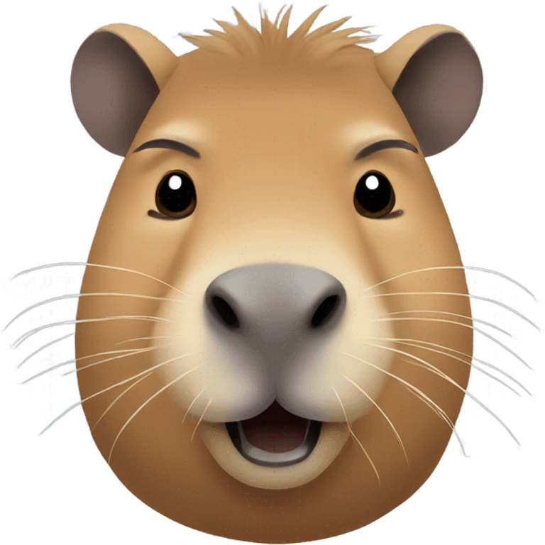 Capybara emoji