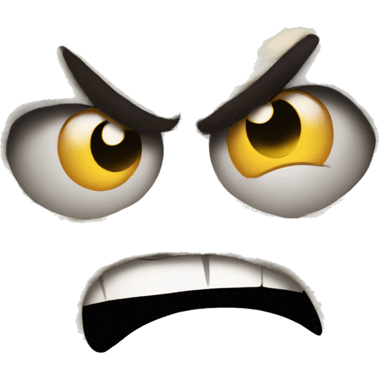 newspaper angry face emoji