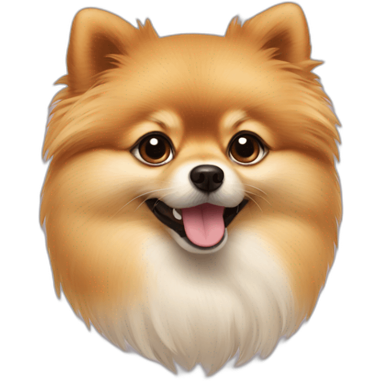 POMERANIAN−on−Tofu emoji