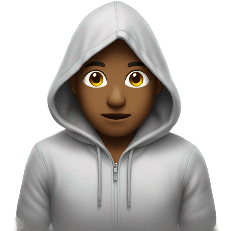 Dude in hoodie emoji