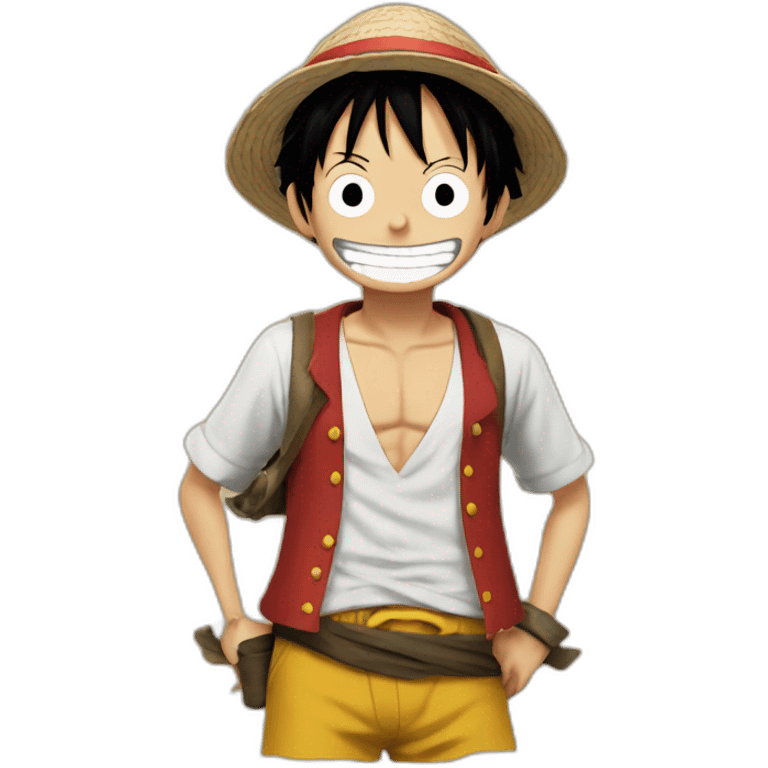 Luffy emoji