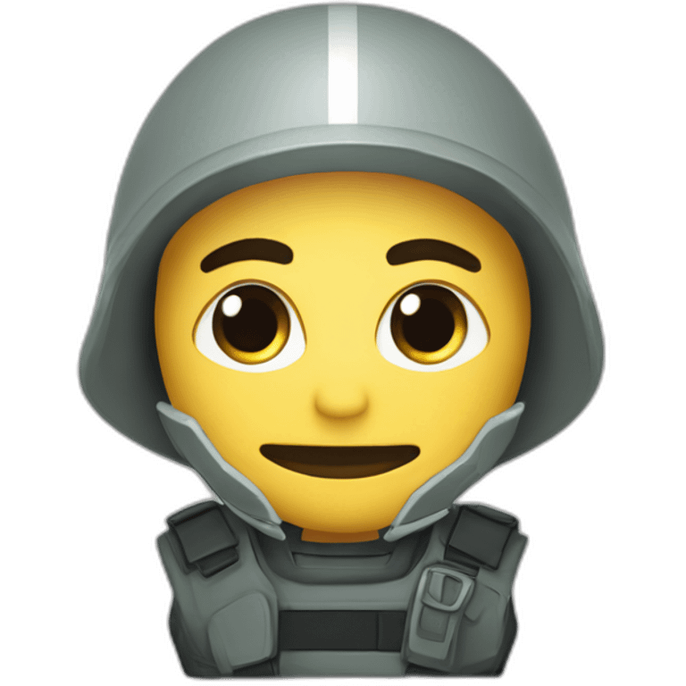 Miembro de protección civil emoji