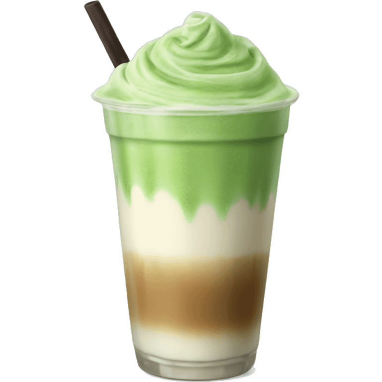 ICE Matcha Latte  emoji