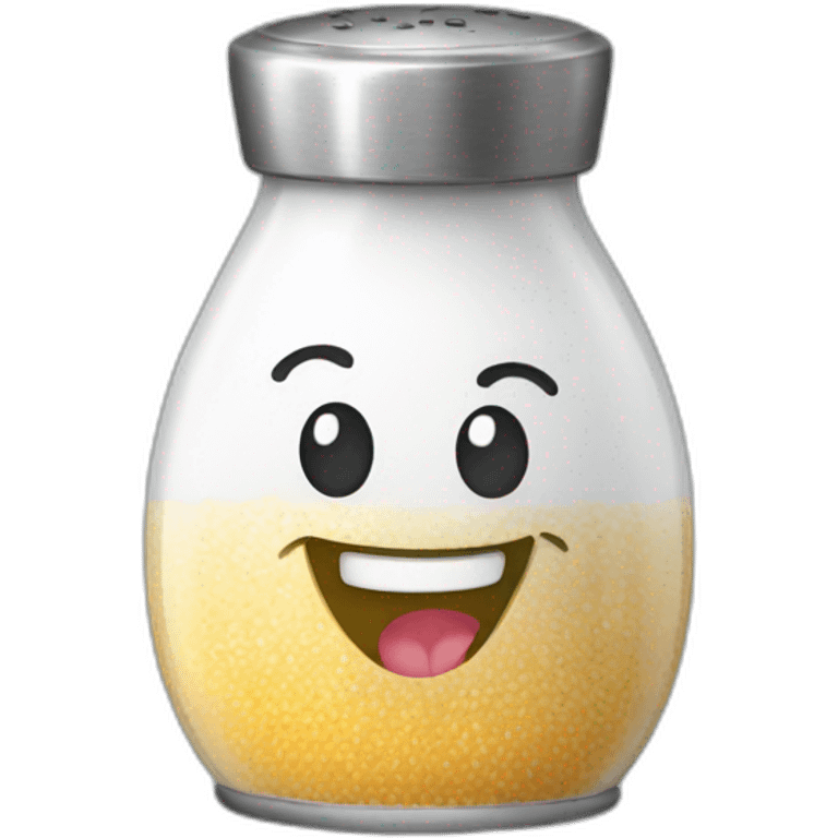 happy salt shaker emoji