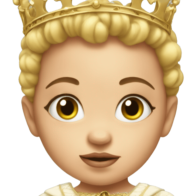 Baby queen emoji