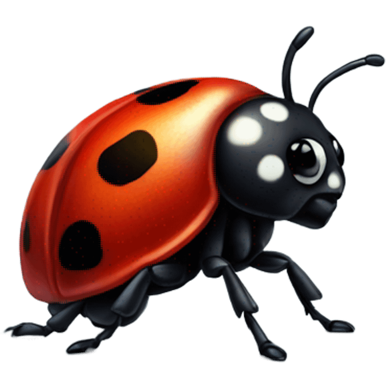 lady bug cute emoji