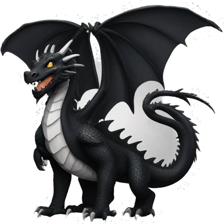 black dragon emoji