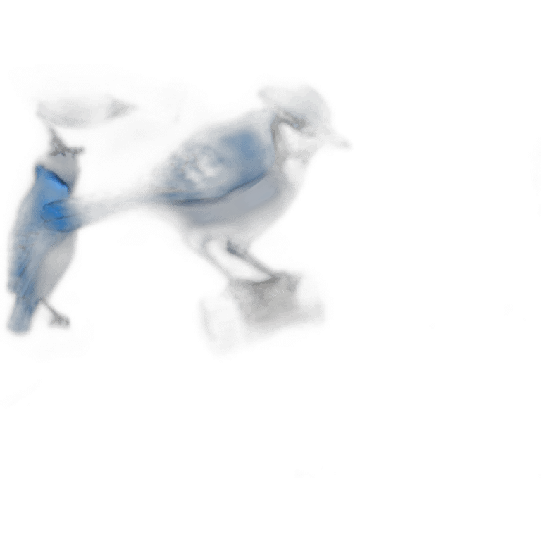 bluejay dabbing emoji