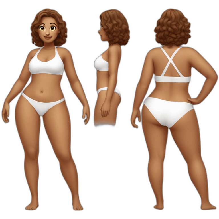 full-body-curvy-beauty-in-a-white-understaffed bikini-both-sides emoji