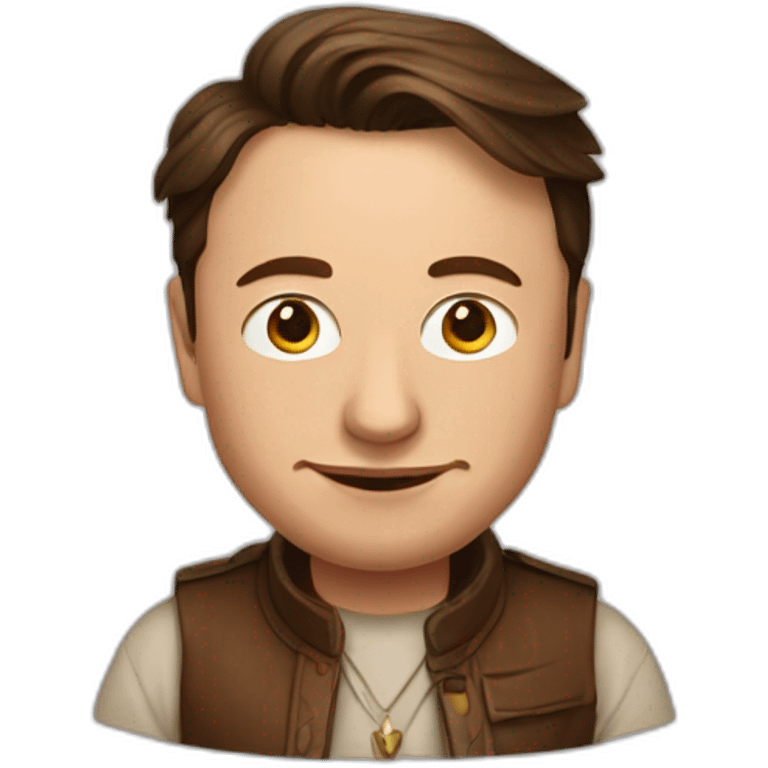 Elon musk as Indian emoji