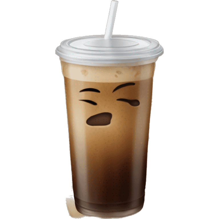 Iced coffe emoji