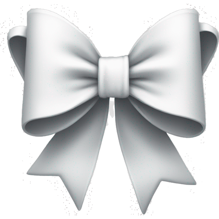 white bow emoji