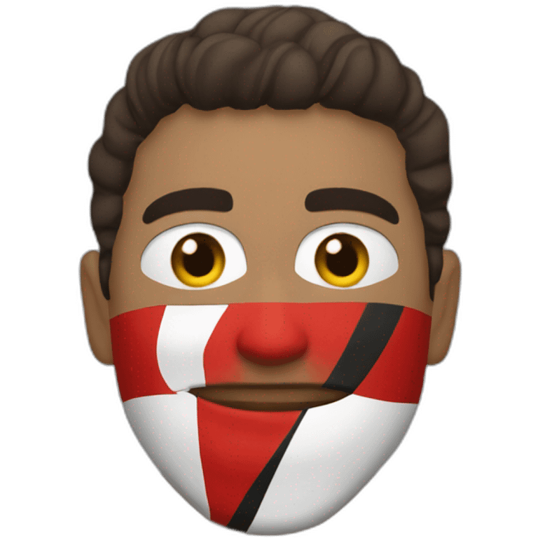 Símbolo do time do Flamengo emoji